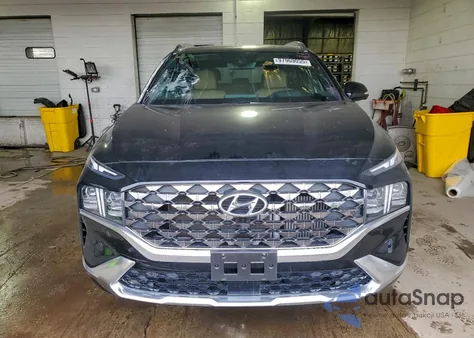 2021 Hyundai Santa Fe Calligraphy from USA, damaged, VIN 5NMS5DAL9MH317579